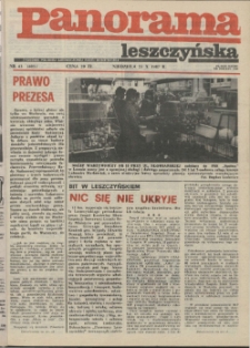 Panorama Leszczyńska 1987.10.25 R.9 Nr43(405)