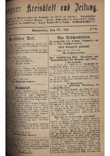 Gostyner Kreisblatt und Zeitung 1916.07.20 Nr 166