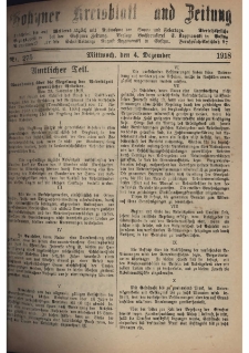 Gostyner Kreisblatt und Zeitung 1918.12.04 Nr 275