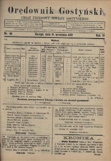 Orędownik Gostyński 1922.09.16 R.4 Nr 101