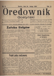 Orędownik Gostyński 1934.02.21 R.16 Nr 14