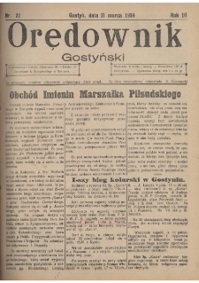 Orędownik Gostyński 1934.03.21 R.16 Nr 22