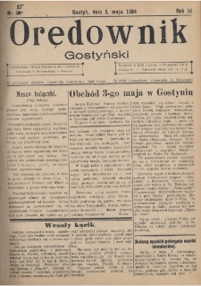 Orędownik Gostyński 1934.05.05 R.16 Nr 35