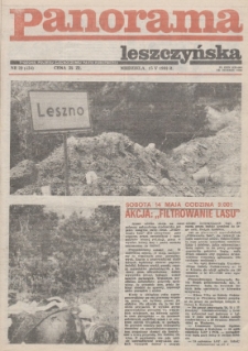 Panorama Leszczyńska 1988.05.15 R.10 Nr20(434)