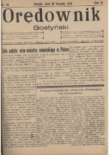 Orędownik Gostyński 1934.08.18 R.16 Nr 65