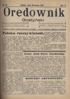 Orędownik Gostyński 1935.03.30 R.17 Nr 25