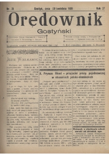 Orędownik Gostyński 1935.04.20 R.17 Nr 31