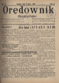 Orędownik Gostyński 1935.05.08 R.17 Nr 36