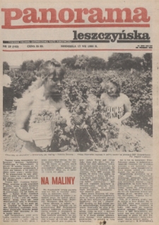 Panorama Leszczyńska 1988.07.17 R.10 Nr29(443)