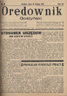 Orędownik Gostyński 1936.02.29 R.18 Nr 18