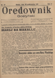 Orędownik Gostyński 1935.10.30 R.17 Nr 87