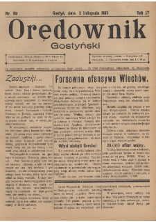 Orędownik Gostyński 1935.11.02 R.17 Nr 88
