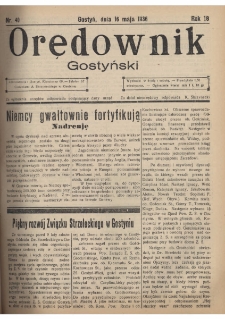 Orędownik Gostyński 1936.05.16 R.18 Nr 40