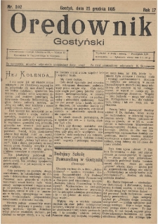 Orędownik Gostyński 1935.12.25 R.17 Nr 102