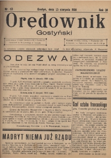 Orędownik Gostyński 1936.08.15 R.18 Nr 63