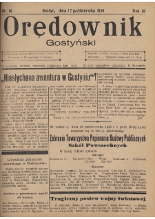 Orędownik Gostyński 1936.10.17 R.18 Nr 81