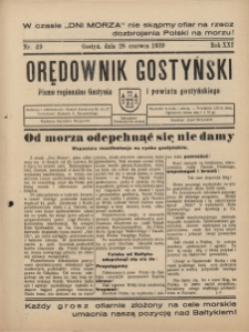Orędownik Gostyński 1939.06.28 R.21 Nr 49