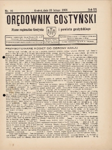 Orędownik Gostyński 1938.02.23 R.20 Nr 16