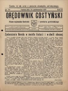 Orędownik Gostyński 1938.10.14 R.20 Nr 80