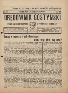 Orędownik Gostyński 1938.10.16 R.20 Nr 81