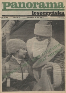 Panorama Leszczyńska 1988.12.25 R.10 Nr52(466)