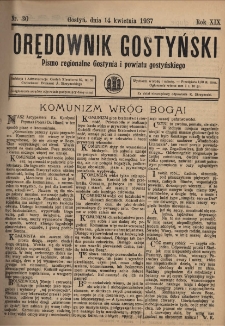 Orędownik Gostyński 1937.04.14 R.19 Nr 30
