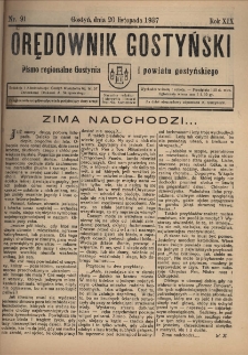 Orędownik Gostyński 1937.11.20 R.19 Nr 91