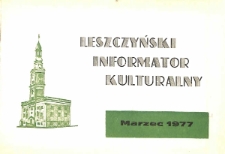 Leszczyński Informator Kulturalny 1977.03 Nr 2