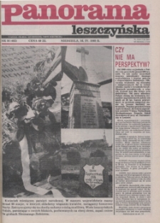 Panorama Leszczyńska 1989.04.16 R.11 Nr16(482)