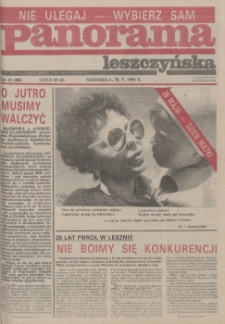 Panorama Leszczyńska 1989.05.28 R.11 Nr22(488)