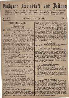 Gostyner Kreisblatt und Zeitung 1917.06.16 Nr 135