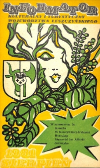 Informator Kulturalny i Turystyczny Wojew&oacute;dztwa Leszczyńskiego 1981.08 Nr 8(50)