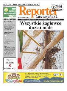Reporter leszczyński 2013.08.22 R.2 Nr14(23)