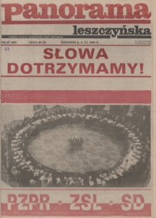 Panorama Leszczyńska 1989.06.04 R.11 Nr23(489)