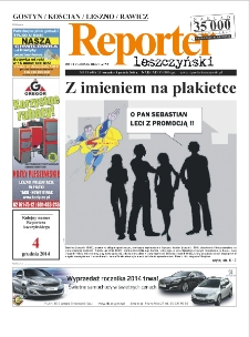 Reporter leszczyński 2014.11.26 R.3 Nr18(49)