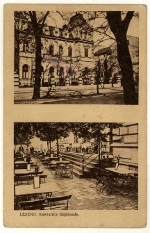Kawiarnia Esplanade (Aleje Zygmunta Krasińskiego), okres międzywojenny