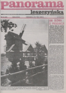 Panorama Leszczyńska 1989.08.20 R.11 Nr34(500)