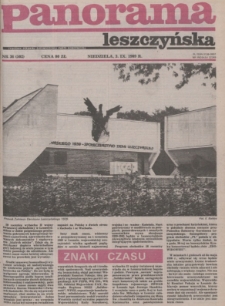 Panorama Leszczyńska 1989.09.03 R.11 Nr36(502)