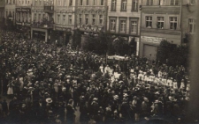 Procesja Bożego Ciała w Lesznie, 1920 r.