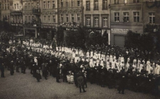 Procesja Bożego Ciała w Lesznie, 1920 r.