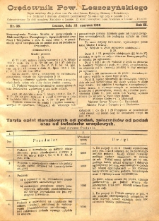 Orędownik Powiatu Leszczyńskiego 1922.06.28 R.3 Nr 38