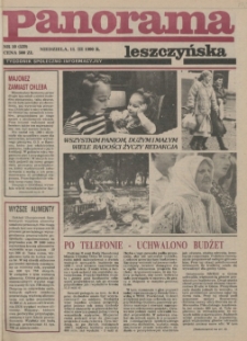 Panorama Leszczyńska 1990.03.11 R.12 Nr10(529)