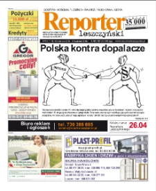 Reporter Leszczyński 2018.04.12 R.7 Nr 5(116)