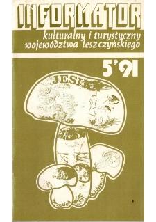 Informator Kulturalny i Turystyczny Wojew&oacute;dztwa Leszczyńskiego