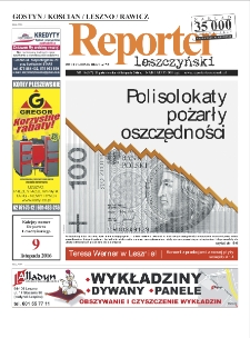 Reporter leszczyński 2016.10.20 R.5 Nr16(87)