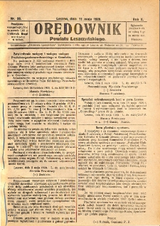 Orędownik Powiatu Leszczyńskiego 1929.05.11 R.10 Nr 20