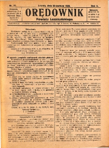 Orędownik Powiatu Leszczyńskiego 1929.06.28 R.10 Nr 27