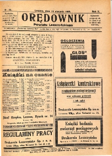 Orędownik Powiatu Leszczyńskiego 1929.08.24 R.10 Nr 35