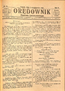 Orędownik Powiatu Leszczyńskiego 1929.10.05 R.10 Nr 41