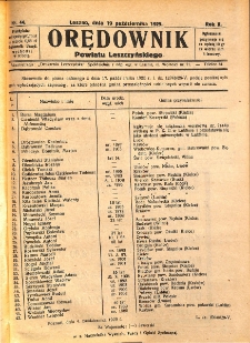 Orędownik Powiatu Leszczyńskiego 1929.10.19 R.10 Nr 44